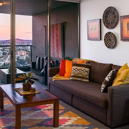 African Escape On Level 38 - Balcony With Views Brisbane Buitenkant foto