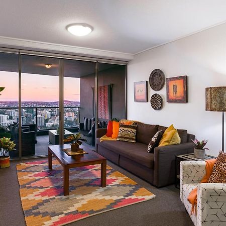 African Escape On Level 38 - Balcony With Views Brisbane Buitenkant foto
